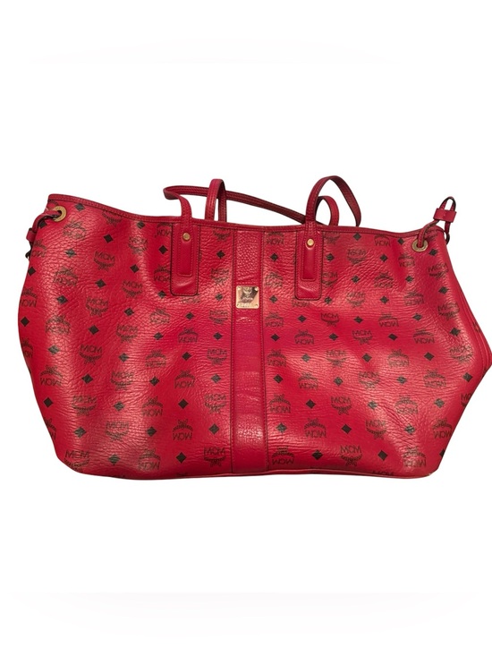 MCM Handbags - MCM Visetos Liz Reversible Shopper Tote